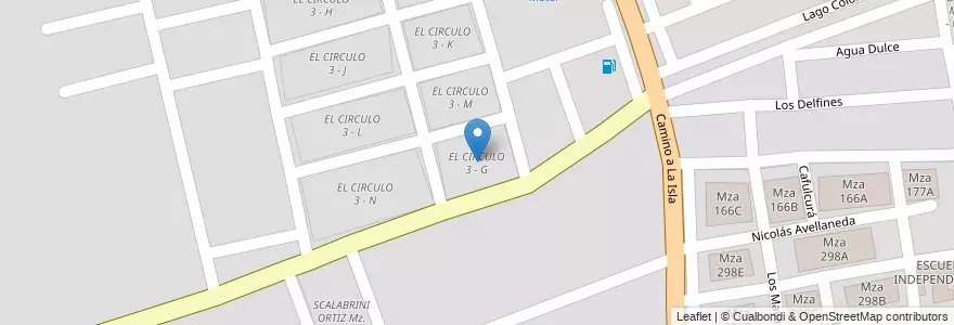 Mapa de ubicacion de EL CIRCULO 3 - G en Argentinien, Salta, Capital, Municipio De Salta, Salta.