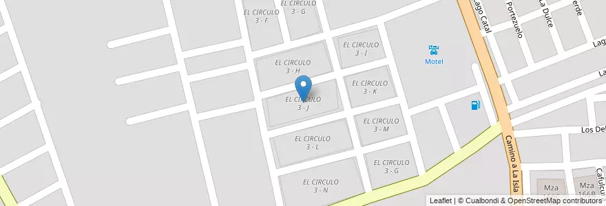 Mapa de ubicacion de EL CIRCULO 3 - J en Аргентина, Сальта, Capital, Municipio De Salta, Salta.