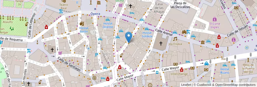 Mapa de ubicacion de El Cogollo de la Descarga en Spain, Community Of Madrid, Community Of Madrid, Área Metropolitana De Madrid Y Corredor Del Henares, Madrid.