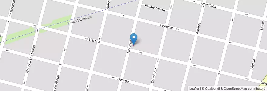 Mapa de ubicacion de El Cruce en Argentinien, Santa Fe, Departamento La Capital, Santa Fe Capital, Santa Fe.