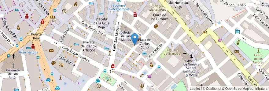 Mapa de ubicacion de El Delirio en 西班牙, 安达鲁西亚, Granada, Comarca De La Vega De Granada, Granada.