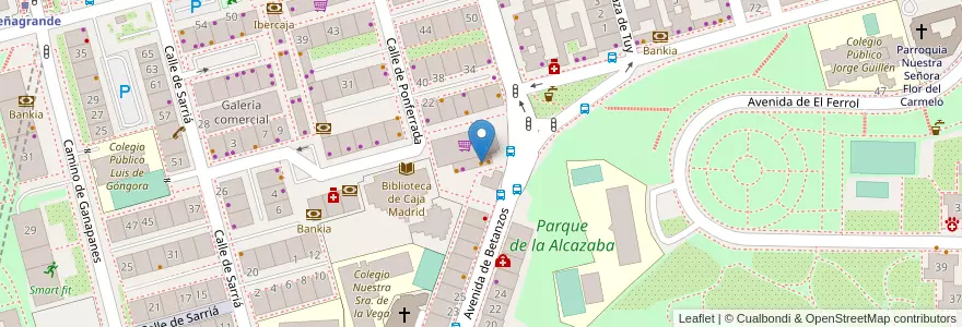 Mapa de ubicacion de El Divino en Испания, Мадрид, Мадрид, Área Metropolitana De Madrid Y Corredor Del Henares, Мадрид.