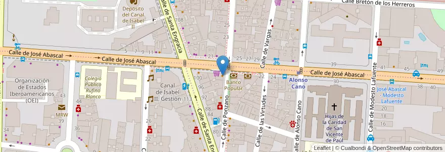 Mapa de ubicacion de El Doble en Испания, Мадрид, Мадрид, Área Metropolitana De Madrid Y Corredor Del Henares, Мадрид.