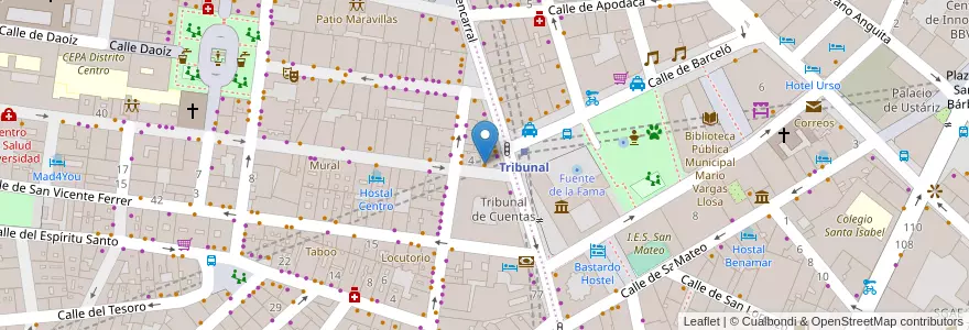 Mapa de ubicacion de El Dos de Palma en Испания, Мадрид, Мадрид, Área Metropolitana De Madrid Y Corredor Del Henares, Мадрид.