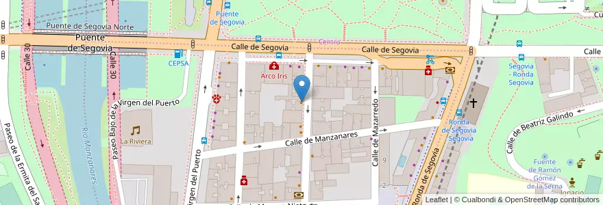 Mapa de ubicacion de El Ducado en Espagne, Communauté De Madrid, Communauté De Madrid, Área Metropolitana De Madrid Y Corredor Del Henares, Madrid.