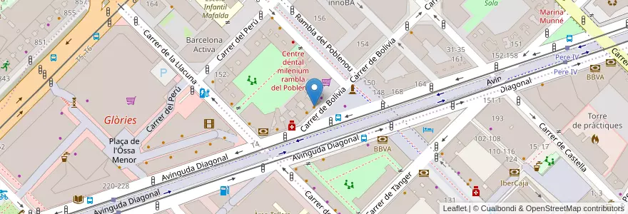 Mapa de ubicacion de El Duende en España, Catalunya, Barcelona, Barcelonès, Barcelona.