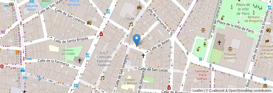 Mapa de ubicacion de El Economato en Испания, Мадрид, Мадрид, Área Metropolitana De Madrid Y Corredor Del Henares, Мадрид.