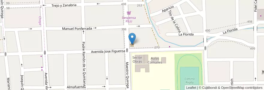Mapa de ubicacion de El Encuentro en 阿根廷, Catamarca, Departamento Capital, Municipio De San Fernando Del Valle De Catamarca, San Fernando Del Valle De Catamarca.