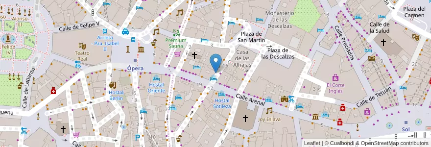 Mapa de ubicacion de El Escarpín en Испания, Мадрид, Мадрид, Área Metropolitana De Madrid Y Corredor Del Henares, Мадрид.