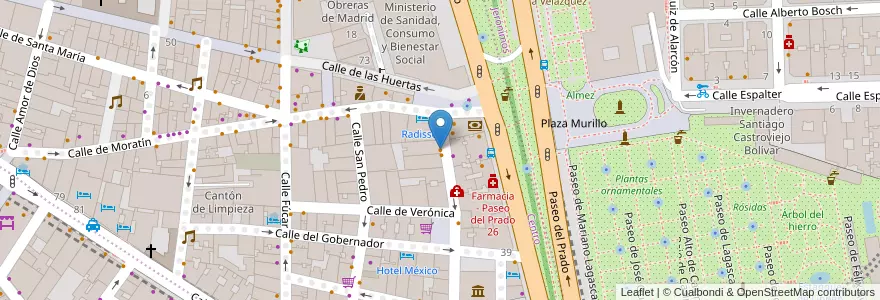 Mapa de ubicacion de El Fogón Verde en Spanien, Autonome Gemeinschaft Madrid, Autonome Gemeinschaft Madrid, Área Metropolitana De Madrid Y Corredor Del Henares, Madrid.