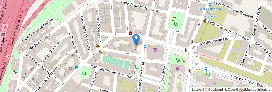 Mapa de ubicacion de El Galeón en Испания, Мадрид, Мадрид, Área Metropolitana De Madrid Y Corredor Del Henares, Мадрид.