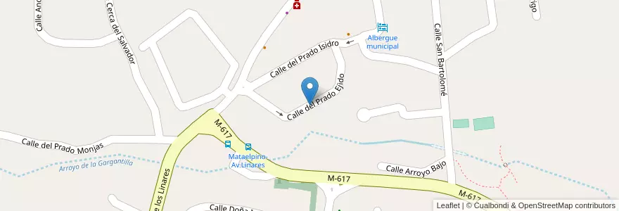 Mapa de ubicacion de El Gato Con Botas en Испания, Мадрид, Мадрид, Cuenca Del Guadarrama, El Boalo.