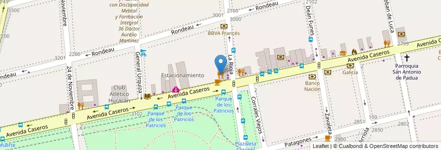 Mapa de ubicacion de El Globito, Parque Patricios en Argentina, Autonomous City Of Buenos Aires, Comuna 4, Autonomous City Of Buenos Aires.