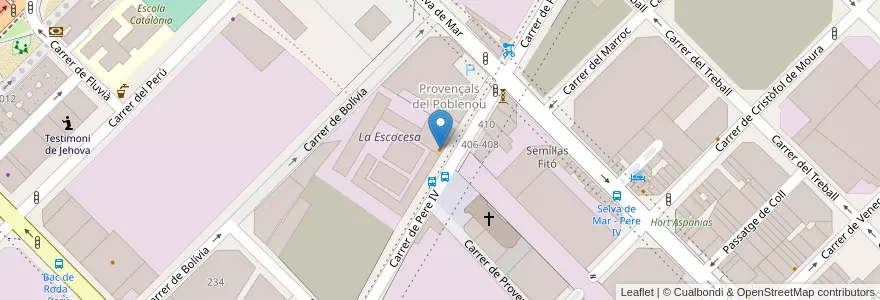 Mapa de ubicacion de El gran combo en España, Catalunya, Barcelona, Barcelonès, Barcelona.