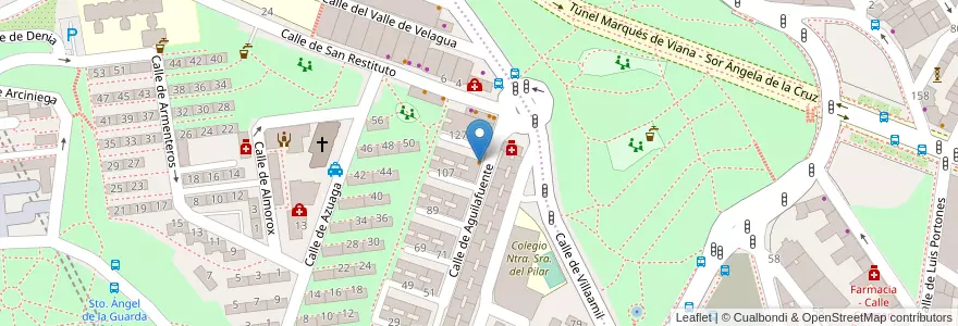 Mapa de ubicacion de El Hogar en Испания, Мадрид, Мадрид, Área Metropolitana De Madrid Y Corredor Del Henares, Мадрид.