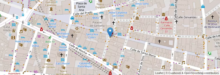 Mapa de ubicacion de El Imperfecto en Spain, Community Of Madrid, Community Of Madrid, Área Metropolitana De Madrid Y Corredor Del Henares, Madrid.