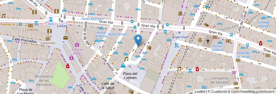 Mapa de ubicacion de El Jeque en إسبانيا, منطقة مدريد, منطقة مدريد, Área Metropolitana De Madrid Y Corredor Del Henares, مدريد.