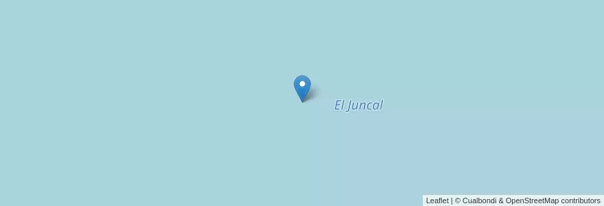 Mapa de ubicacion de El Juncal en Argentina, Cile, Chubut, Departamento Cushamen.