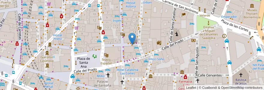 Mapa de ubicacion de El Lacón en Spanje, Comunidad De Madrid, Comunidad De Madrid, Área Metropolitana De Madrid Y Corredor Del Henares, Madrid.