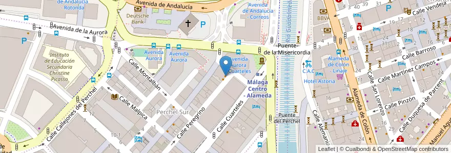 Mapa de ubicacion de El Legado Celestial en Испания, Андалусия, Málaga, Málaga-Costa Del Sol, Малага.