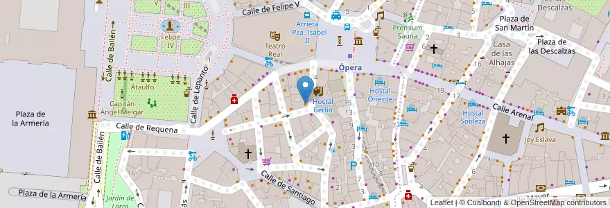 Mapa de ubicacion de El Mandela en Испания, Мадрид, Мадрид, Área Metropolitana De Madrid Y Corredor Del Henares, Мадрид.