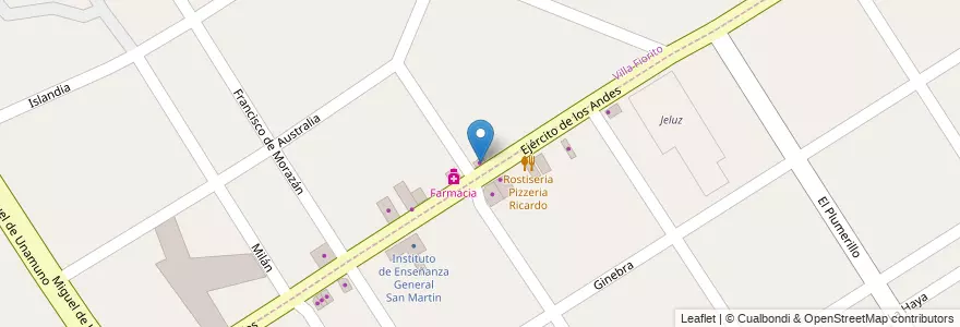 Mapa de ubicacion de El Mejor en Arjantin, Buenos Aires, Partido De Lomas De Zamora.