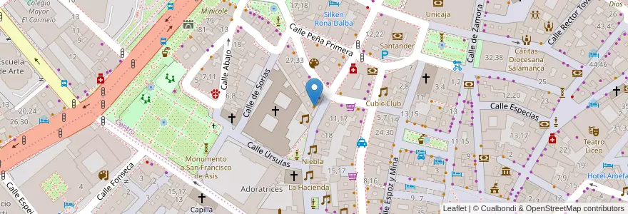 Mapa de ubicacion de El Minutejo en España, Castilla Y León, Salamanca, Campo De Salamanca, Salamanca.