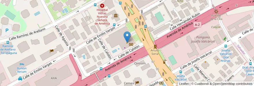 Mapa de ubicacion de El Mirador de la Cea en İspanya, Comunidad De Madrid, Comunidad De Madrid, Área Metropolitana De Madrid Y Corredor Del Henares, Madrid.