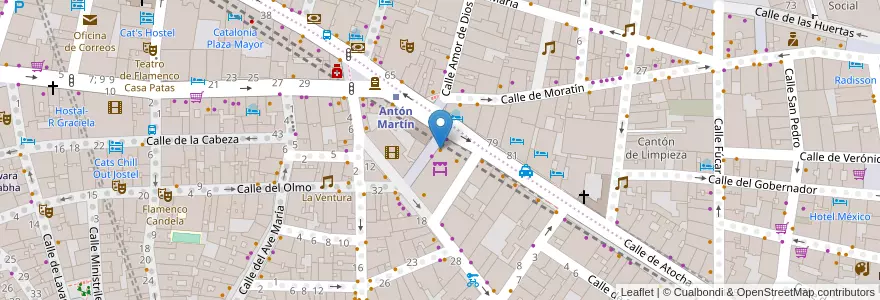 Mapa de ubicacion de El Mono de la Pila en Spagna, Comunidad De Madrid, Comunidad De Madrid, Área Metropolitana De Madrid Y Corredor Del Henares, Madrid.