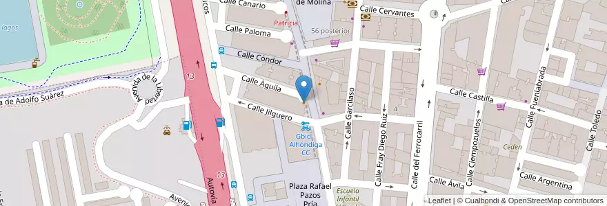 Mapa de ubicacion de El Monte Ararat en إسبانيا, منطقة مدريد, منطقة مدريد, Área Metropolitana De Madrid Y Corredor Del Henares, Getafe.