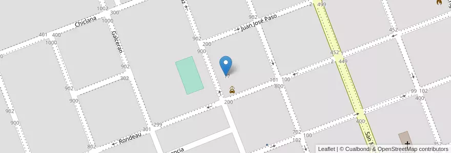 Mapa de ubicacion de El Negrito en Argentina, Buenos Aires, Partido De Carlos Casares, Carlos Casares.