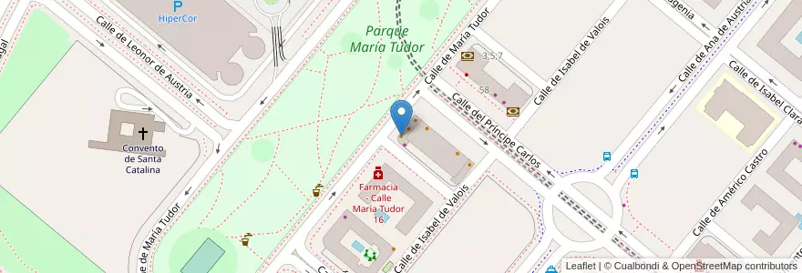 Mapa de ubicacion de El Nido en Испания, Мадрид, Мадрид, Área Metropolitana De Madrid Y Corredor Del Henares, Мадрид.