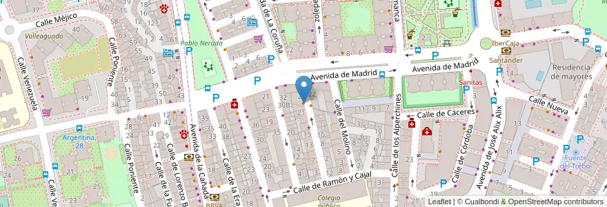 Mapa de ubicacion de El Olivar en Spagna, Comunidad De Madrid, Comunidad De Madrid, Área Metropolitana De Madrid Y Corredor Del Henares, San Fernando De Henares, Coslada.