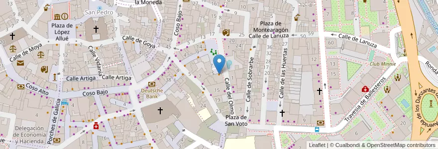 Mapa de ubicacion de El Origen en Испания, Арагон, Уэска, Hoya De Huesca / Plana De Uesca, Уэска.