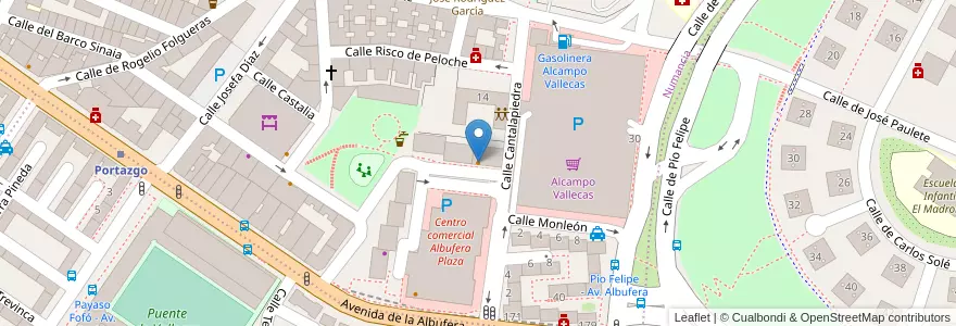 Mapa de ubicacion de El Pan y La Sal en Spain, Community Of Madrid, Community Of Madrid, Área Metropolitana De Madrid Y Corredor Del Henares, Madrid.