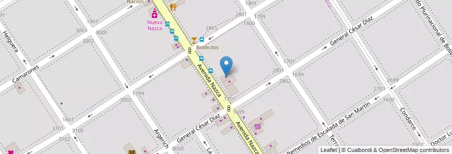 Mapa de ubicacion de El Parque Propiedades, Villa Santa Rita en آرژانتین, Ciudad Autónoma De Buenos Aires, Buenos Aires, Comuna 11.
