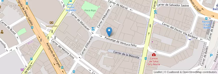 Mapa de ubicacion de El Pederniz en 西班牙, Comunitat Valenciana, 華倫西亞, Comarca De València, València.