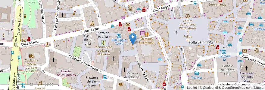 Mapa de ubicacion de El Pimiento Verde en Испания, Мадрид, Мадрид, Área Metropolitana De Madrid Y Corredor Del Henares, Мадрид.