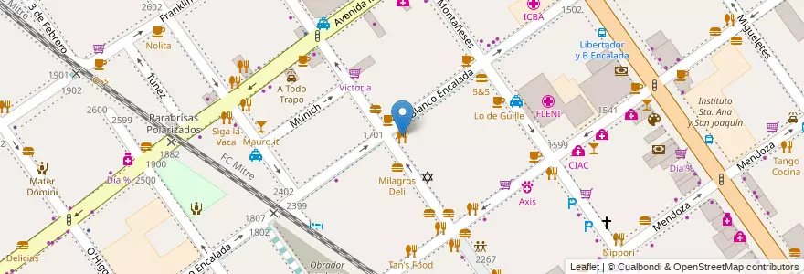 Mapa de ubicacion de El Pobre Luis, Belgrano en Arjantin, Ciudad Autónoma De Buenos Aires, Buenos Aires, Comuna 13.