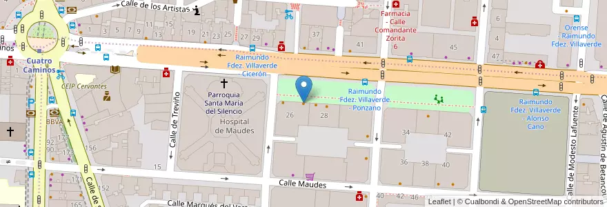 Mapa de ubicacion de El Porche en Spain, Community Of Madrid, Community Of Madrid, Área Metropolitana De Madrid Y Corredor Del Henares, Madrid.