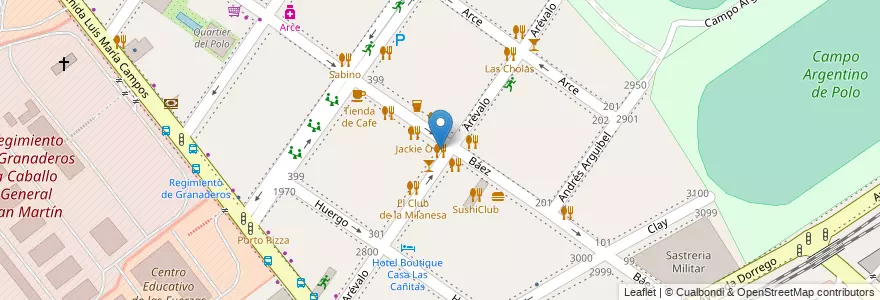 Mapa de ubicacion de El Primo, Palermo en アルゼンチン, Ciudad Autónoma De Buenos Aires, ブエノスアイレス, Comuna 14.