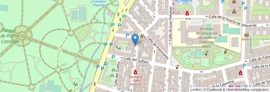 Mapa de ubicacion de El Principado en スペイン, マドリード州, Comunidad De Madrid, Área Metropolitana De Madrid Y Corredor Del Henares, Madrid.