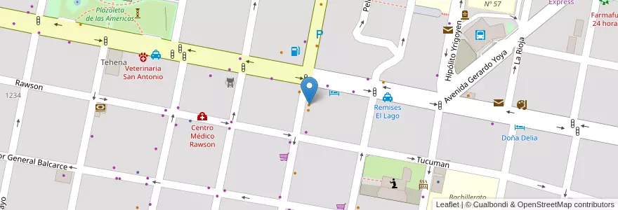 Mapa de ubicacion de El Reloj en アルゼンチン, エントレ・リオス州, Departamento Concordia, Distrito Suburbios, Concordia, Concordia.