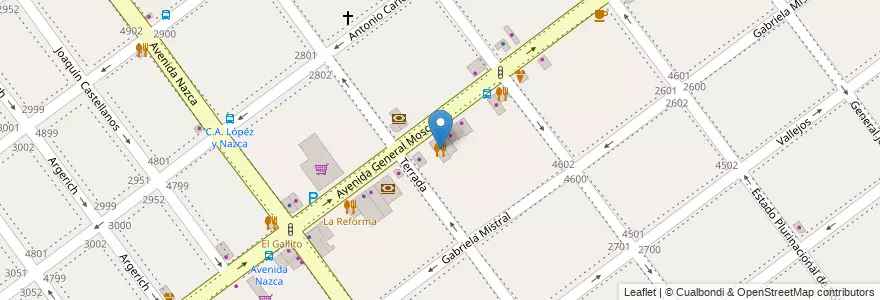 Mapa de ubicacion de El Rincon de Antonio, Villa Pueyrredon en 阿根廷, Ciudad Autónoma De Buenos Aires, Comuna 12, 布宜诺斯艾利斯.