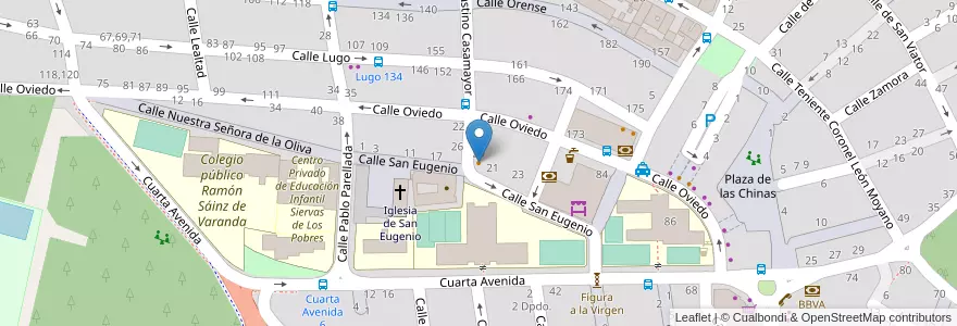 Mapa de ubicacion de El Rincón de la Paz en Sepanyol, Aragón, Zaragoza, Zaragoza, Zaragoza.