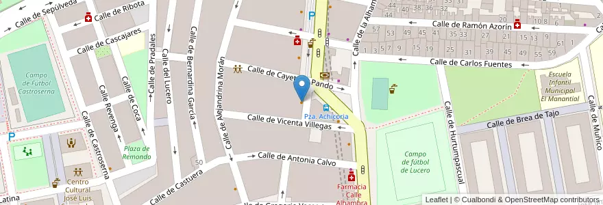 Mapa de ubicacion de El Rincón de Mari en Sepanyol, Comunidad De Madrid, Comunidad De Madrid, Área Metropolitana De Madrid Y Corredor Del Henares, Madrid.