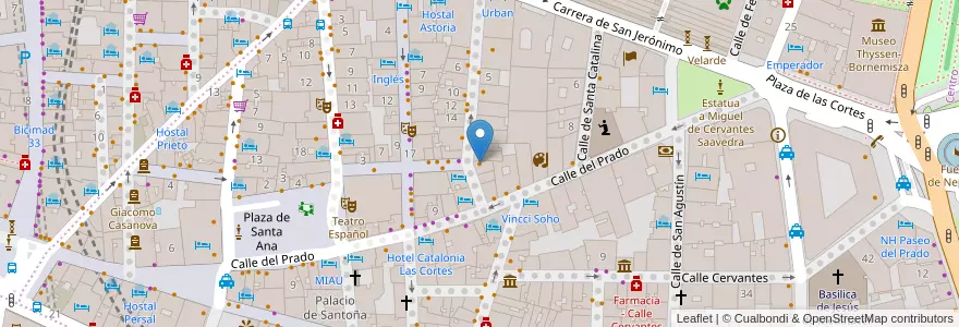 Mapa de ubicacion de El Rincón de Pangpang en Испания, Мадрид, Мадрид, Área Metropolitana De Madrid Y Corredor Del Henares, Мадрид.