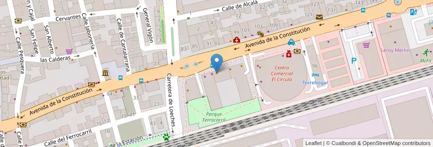 Mapa de ubicacion de El Rincón de Patri en 西班牙, Comunidad De Madrid, Comunidad De Madrid, Área Metropolitana De Madrid Y Corredor Del Henares, Torrejón De Ardoz.