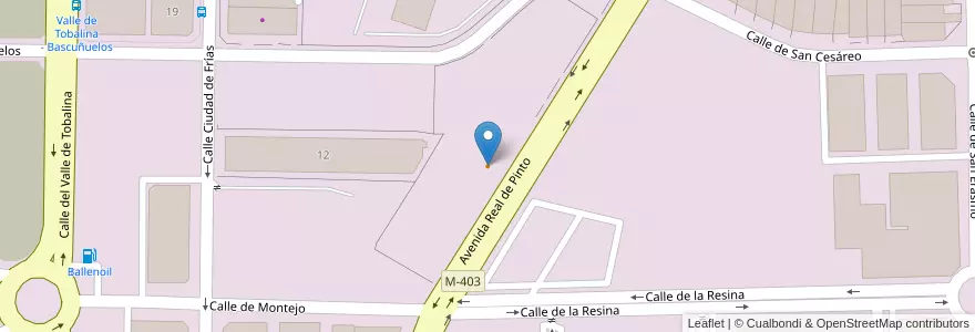 Mapa de ubicacion de El Rincón de Paula 2 en スペイン, マドリード州, Comunidad De Madrid, Área Metropolitana De Madrid Y Corredor Del Henares, Madrid.