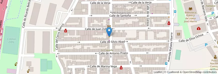 Mapa de ubicacion de El Rincón de Ruimi en 스페인, Comunidad De Madrid, Comunidad De Madrid, Área Metropolitana De Madrid Y Corredor Del Henares, 마드리드.